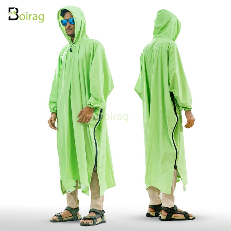 Poncho-Neon-green