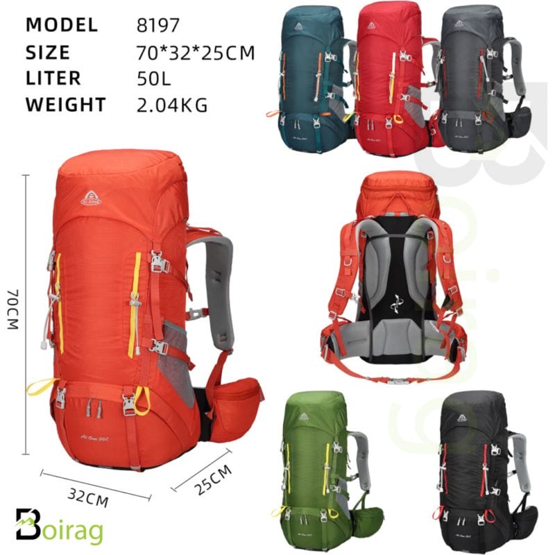 50 Litre Aion Waterproof Climbing Backpack