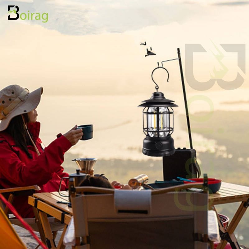 Portable Rechargeable Lantern Lamp for Camping