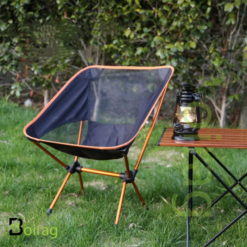 Portable Ultralight Camping Chair with Storage Bag