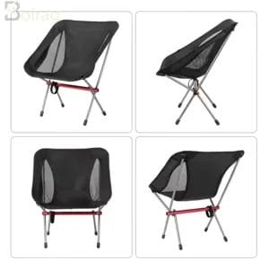 Portable Ultralight Camping Chair with Storage Bag