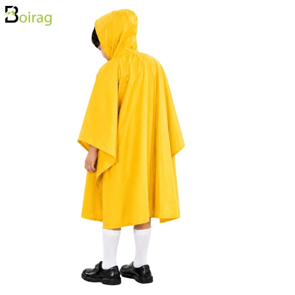 Kids-Poncho-Yellow Kids-Poncho-Yellow